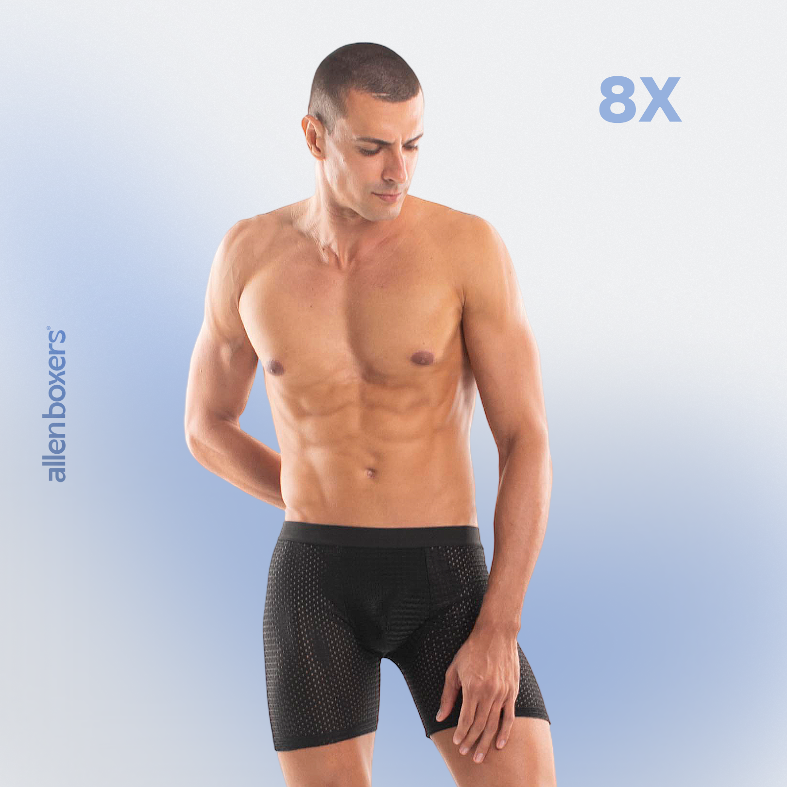 Cuecas Bamboo Wear Long Leg Respirável - Pague 4 Leve 8