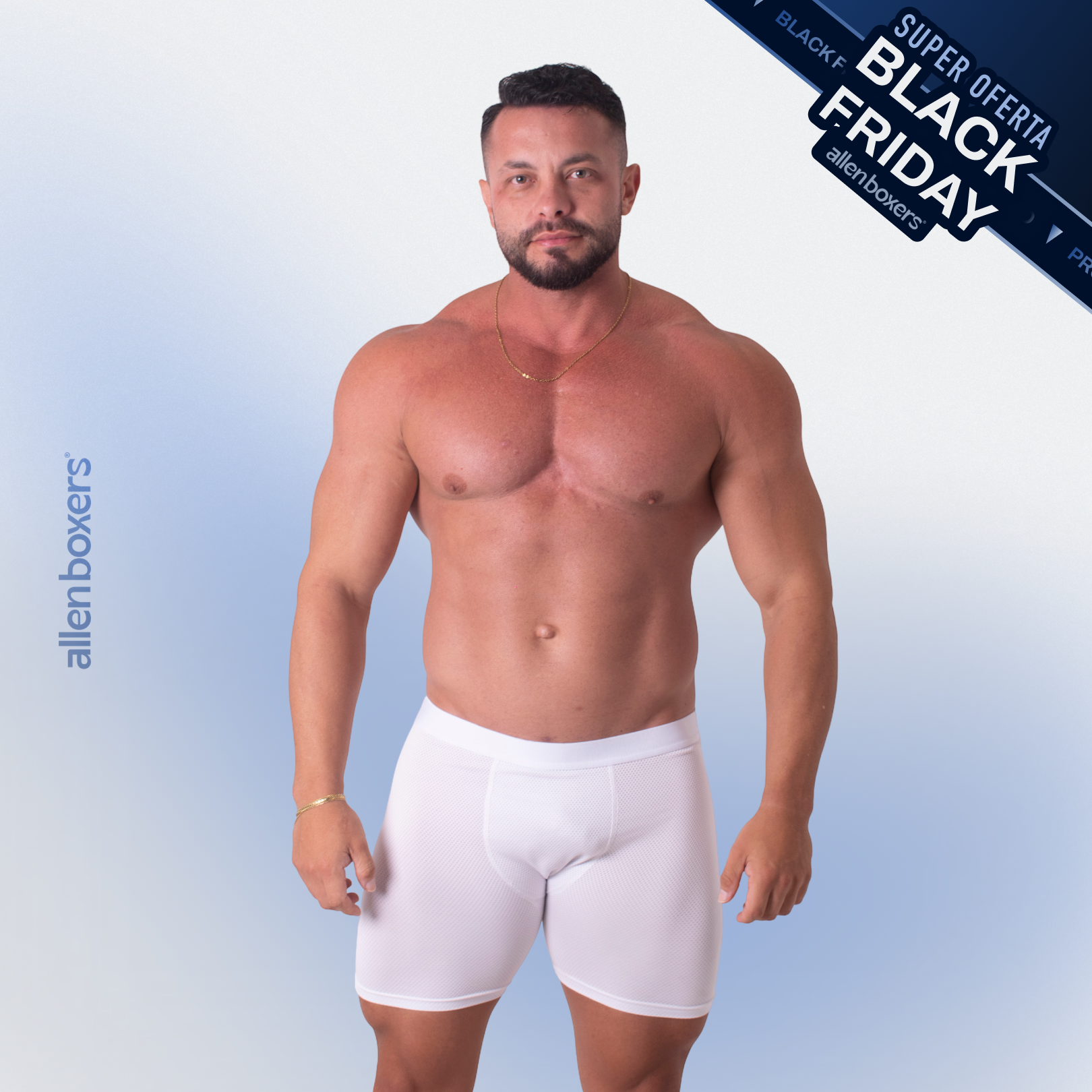 Kit Bamboo Respirável Premium 5 Long Leg + 5 Boxers