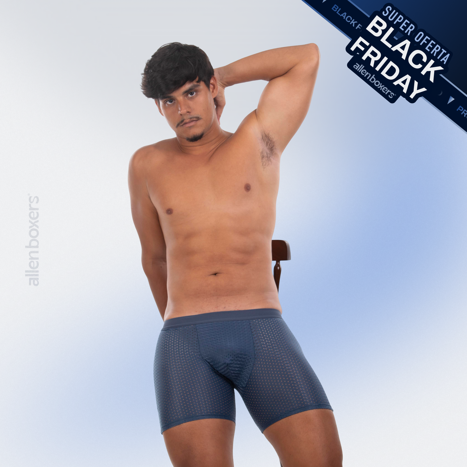 Kit Bamboo Respirável Premium 5 Long Leg + 5 Boxers