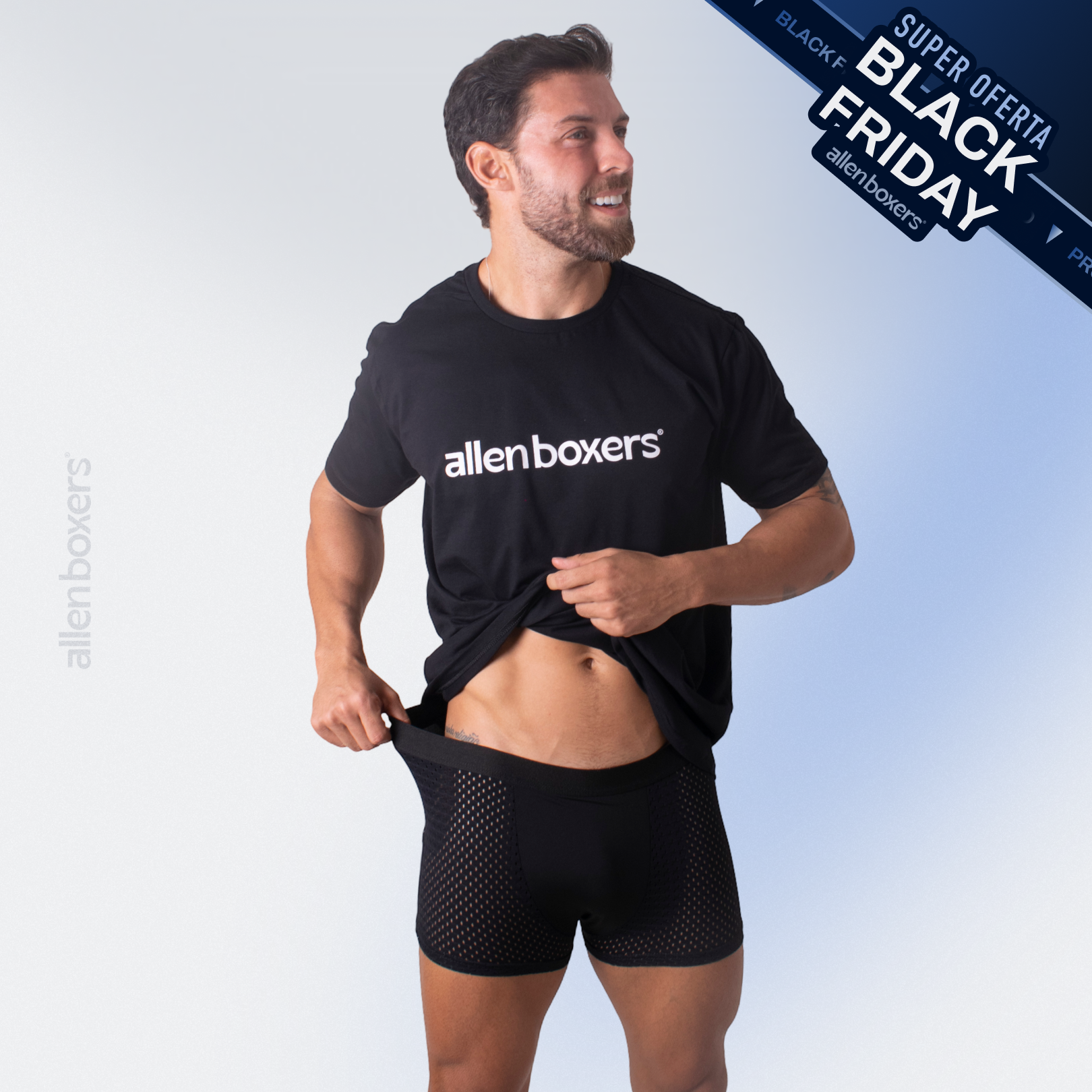 Kit Bamboo Respirável Premium 5 Long Leg + 5 Boxers