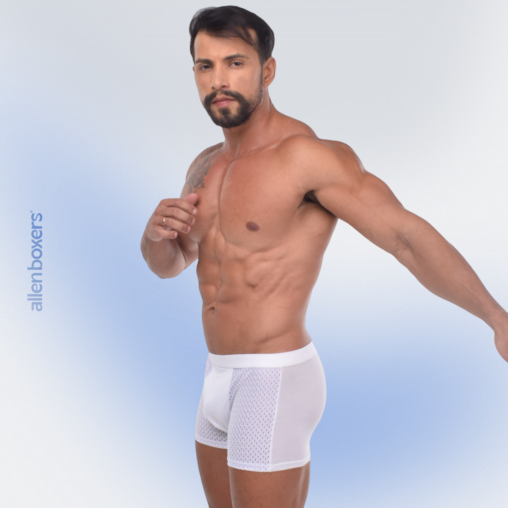 Kit Bamboo Respirável Premium 5 Long Leg + 5 Boxers