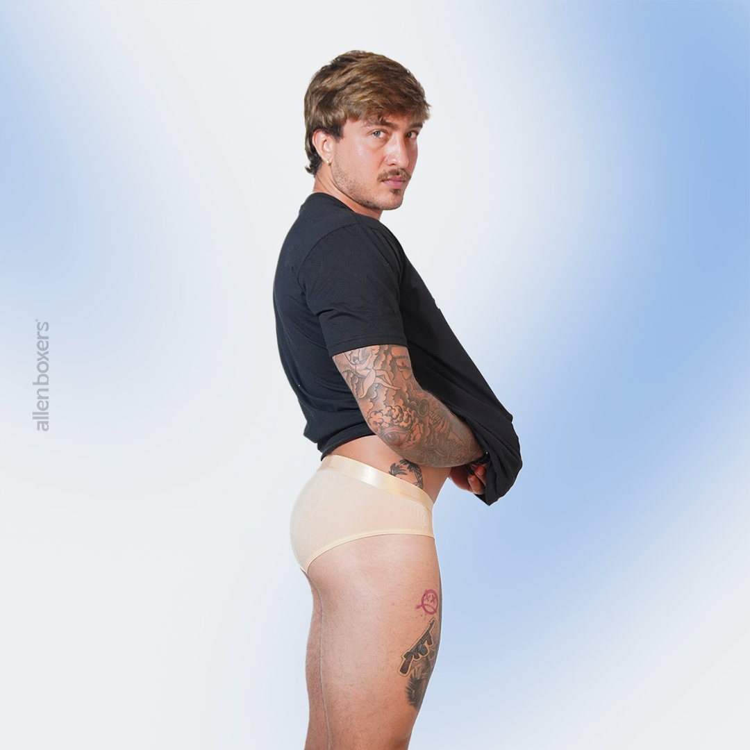 Cueca Slip de Seda de Gelo - Pague 3 Leve 6 Peças