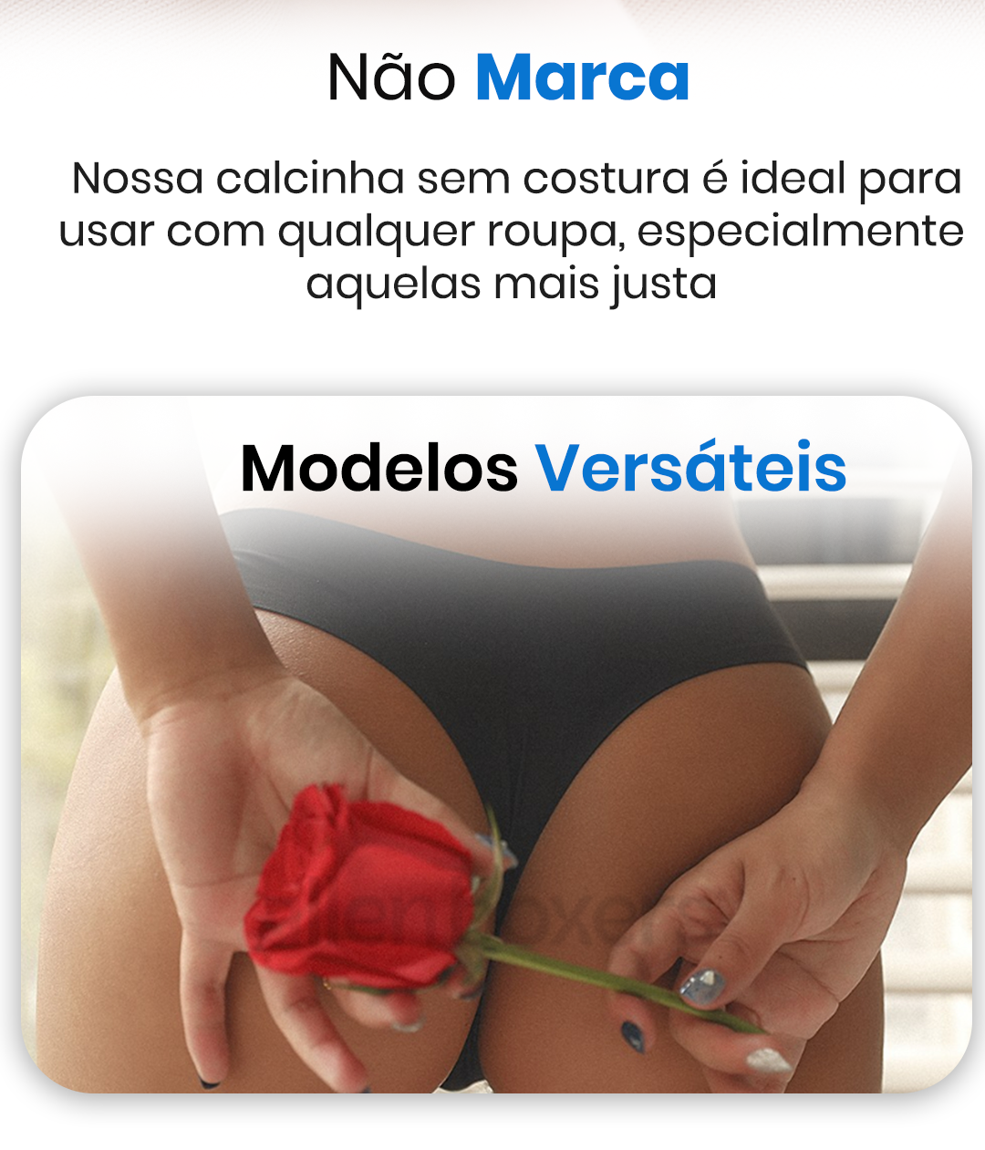 Calcinhas Respirável Sem Costura - PAGUE 5 LEVE 10 PEÇAS