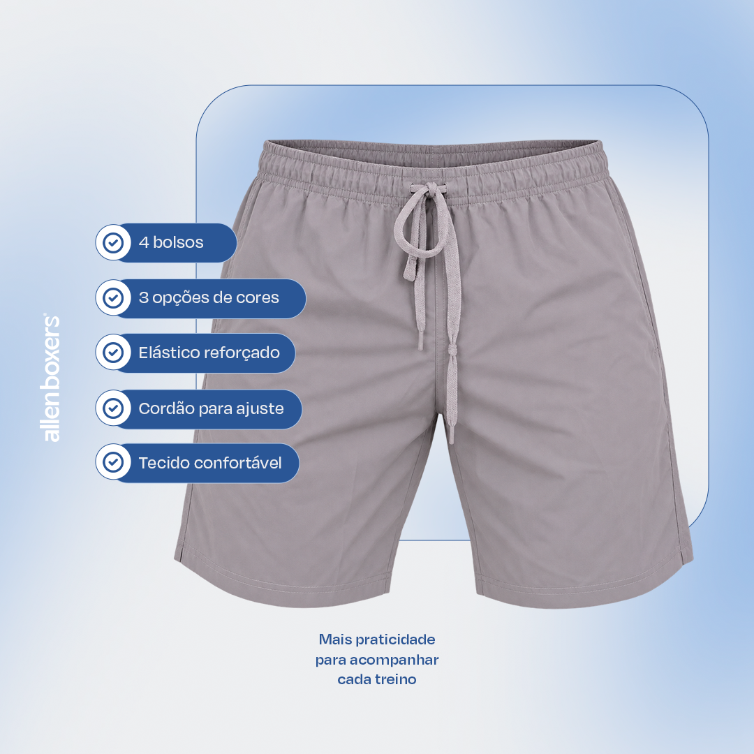 Shorts Active Tech - Pague 2 e Leve 4 Peças