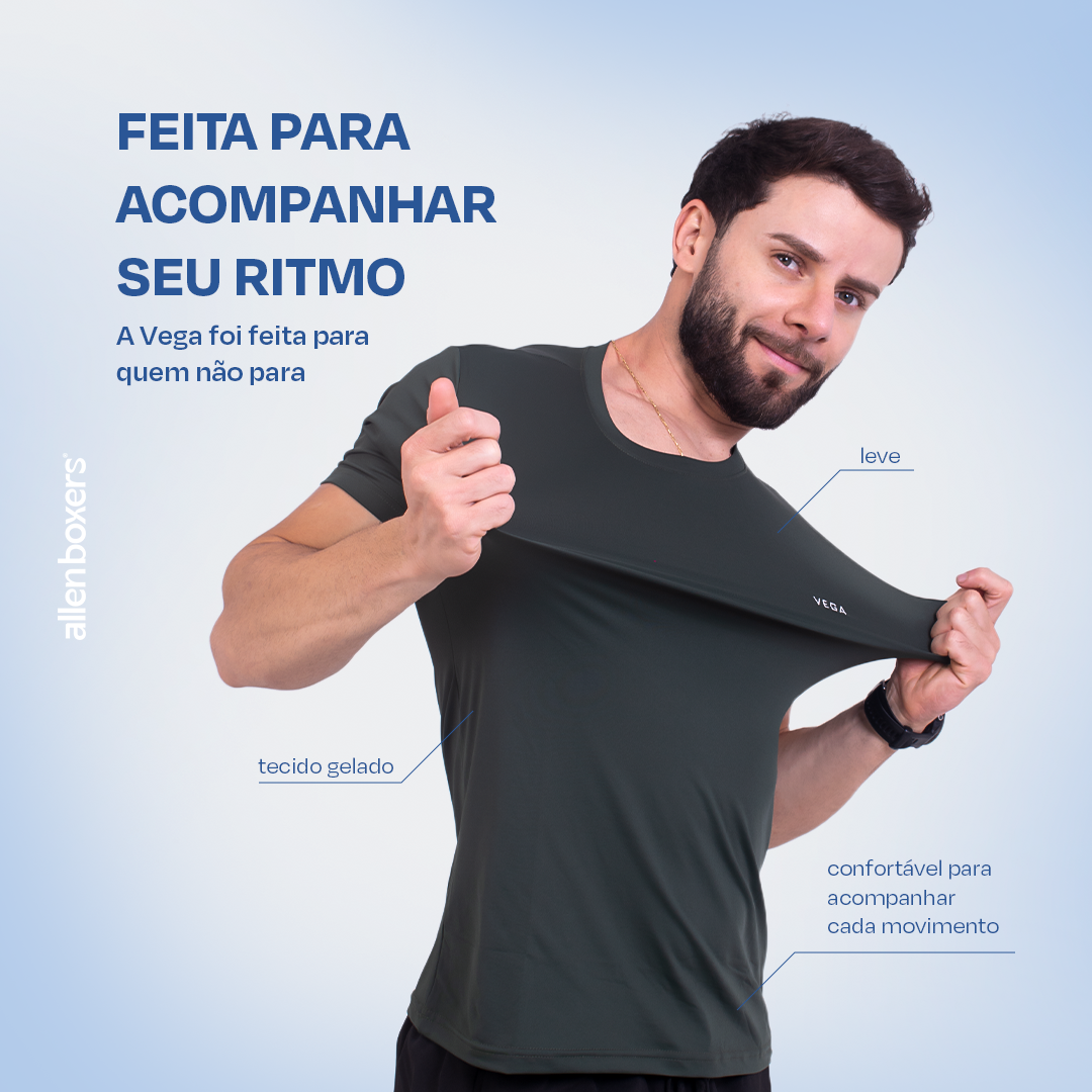 Camisa Active Tech Para Treino - Leve 3 Peças