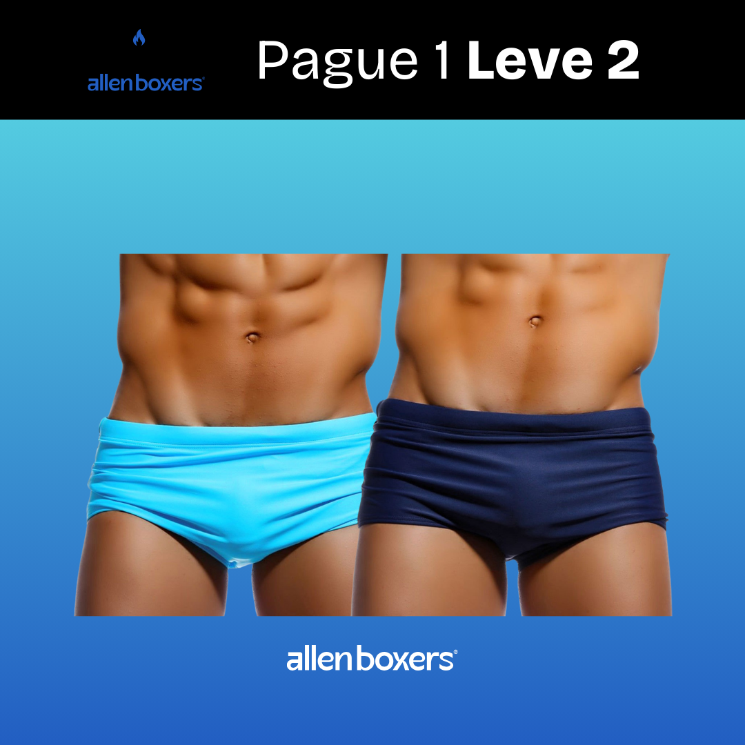 Sunga WaveFit - Pague 1 Leve 2