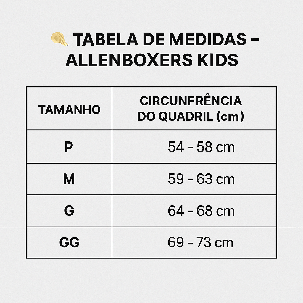 Cueca 100% Respirável Kids - Pague 5 Leve 10 peças