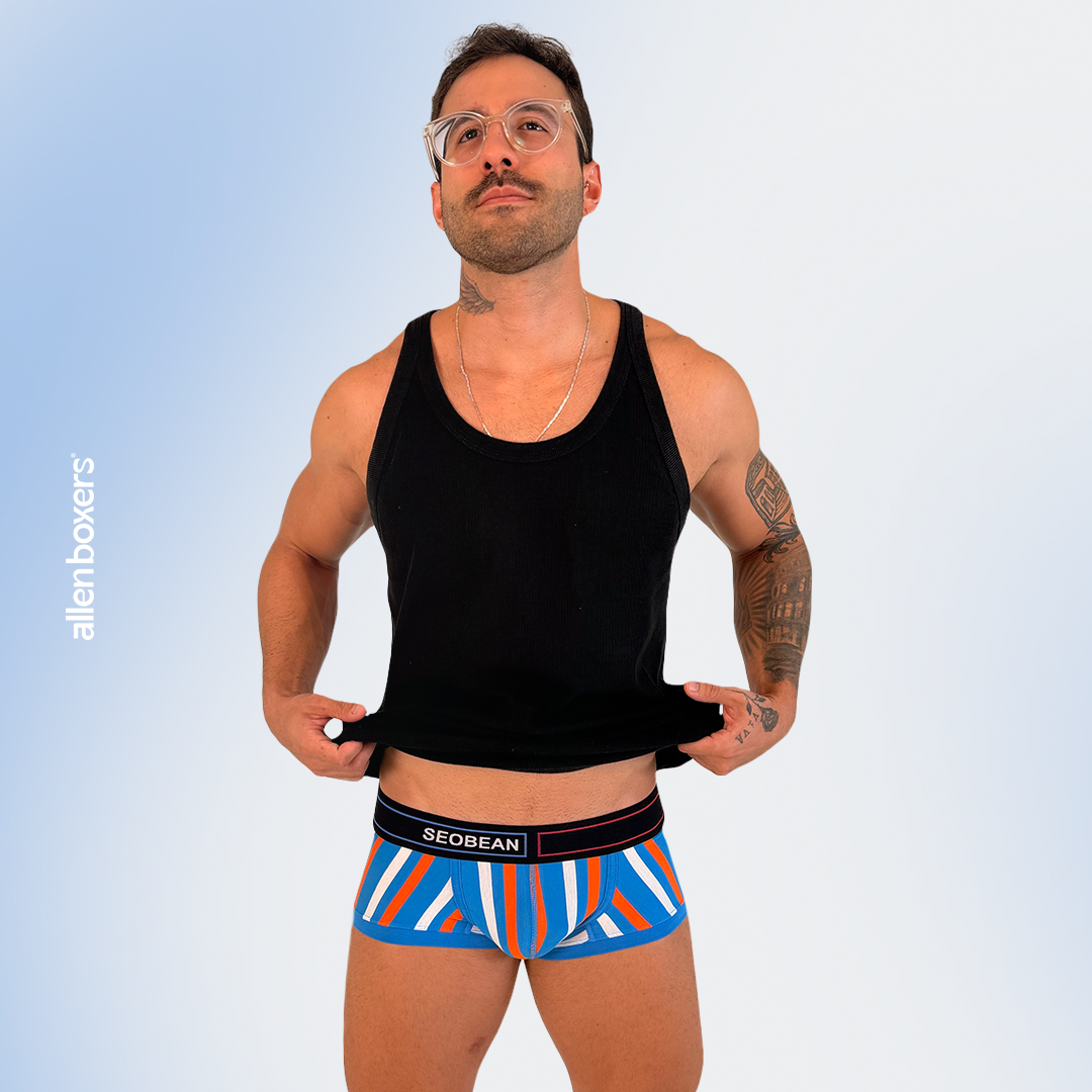 Cueca Mini Boxer Seobean - Algodão Penteado com Elastano