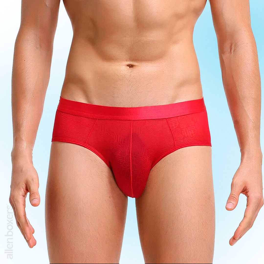 Cueca Slip de Seda de Gelo - Pague 3 Leve 6 Peças