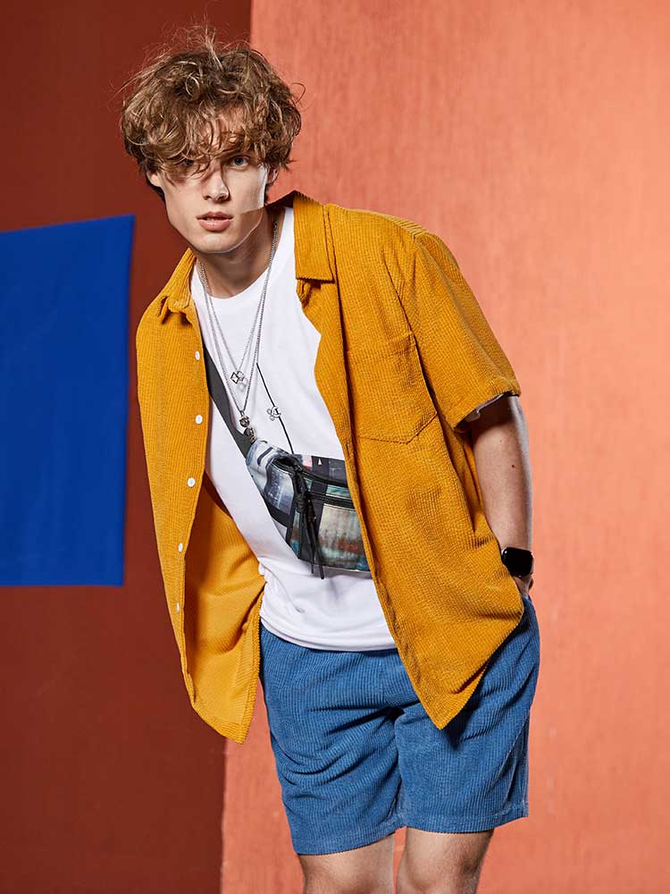 Camisa de Botão Zaful