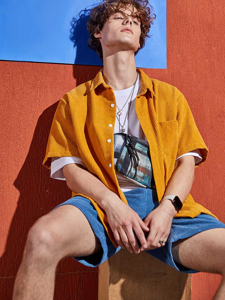 Camisa de Botão Zaful