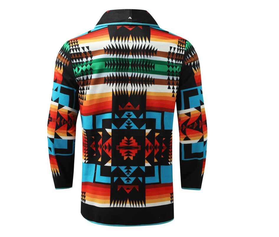 Casaco Masculino Colorido Tailandês