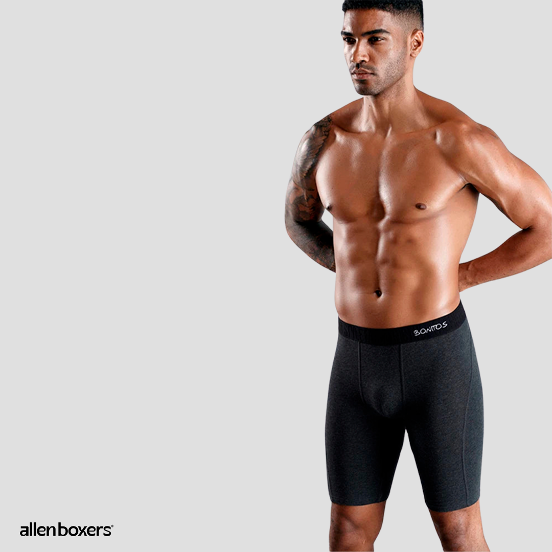 Shorts Boxer de Algodão - Pack 3 Unidades