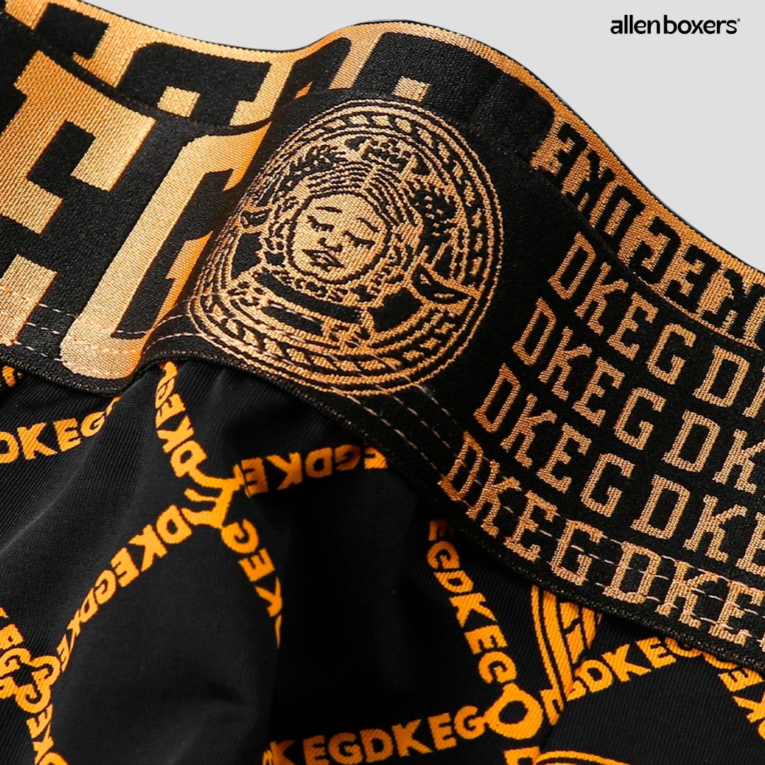 Cueca Boxer de Seda Gelo Respirável - Pack 6 Unidades