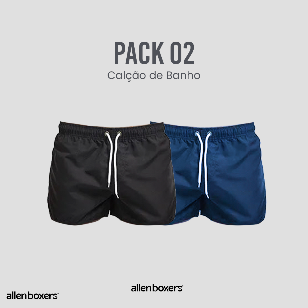 Calção de Banho - Pack 2 Unidades