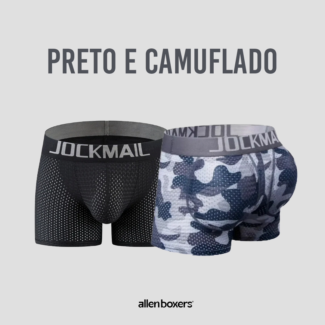 Cueca Empina Bumbum Respirável - Pague 1 e Leve 2