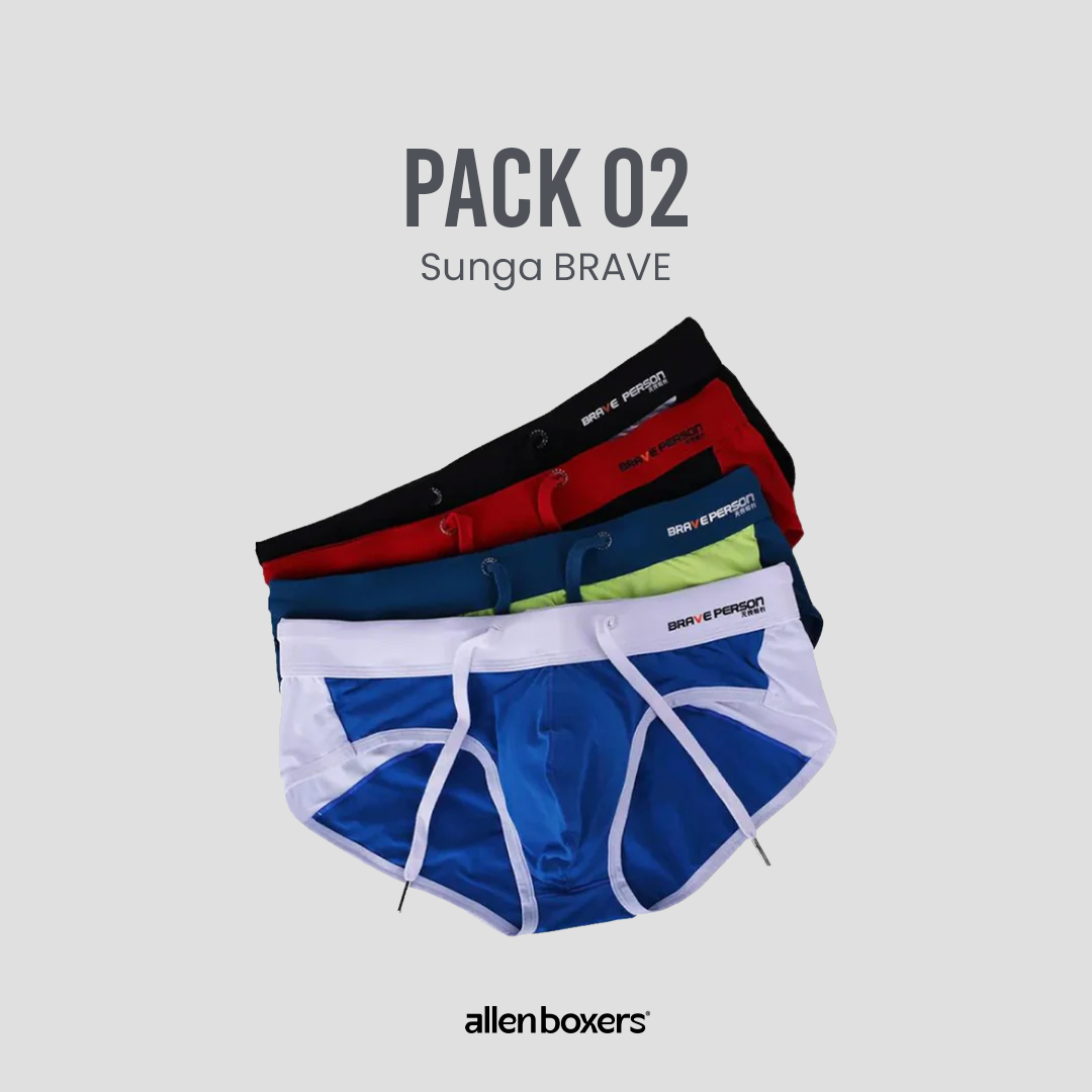 Sunga BRAVE - Pack 2 Unidades
