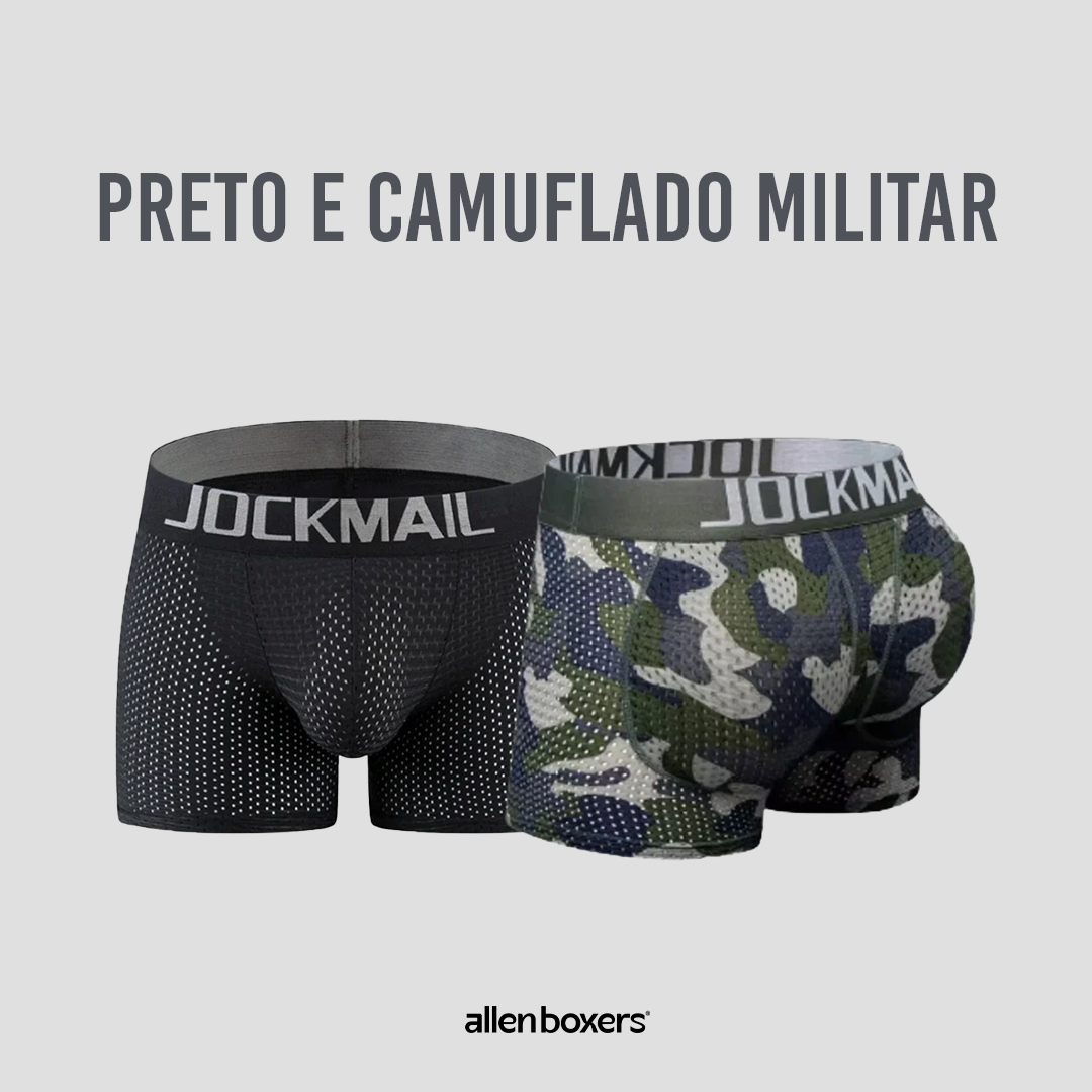 Cueca Empina Bumbum Respirável - Pague 1 Leve 2