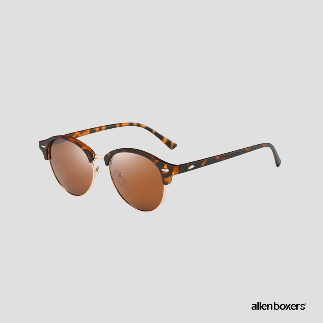 Óculos De Sol Redondo Polarizado Tuzen