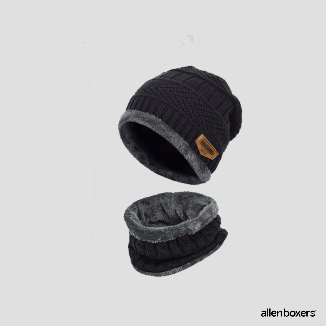 Jaqueta Masculina de Algodão + Toca e Cachecol de brinde