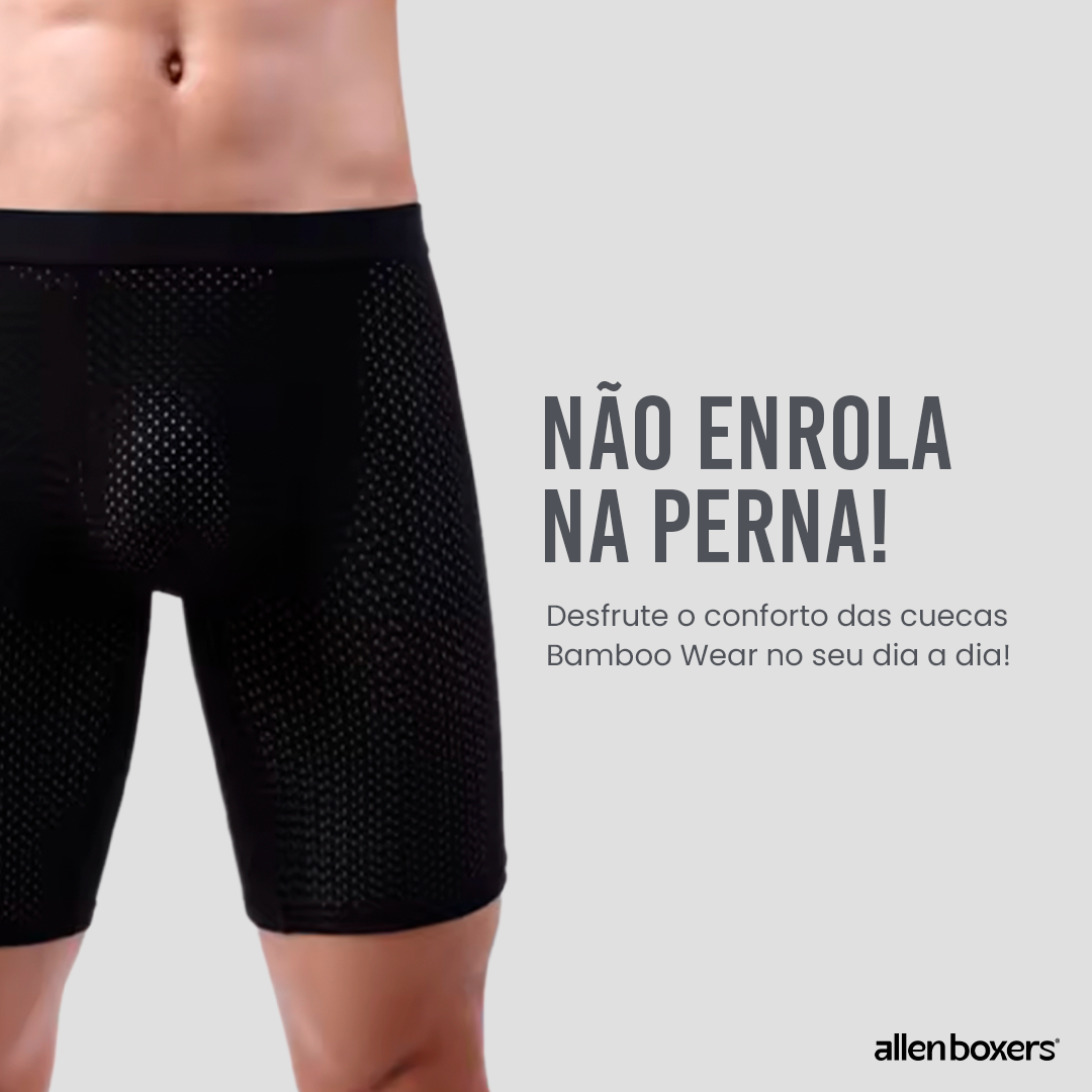 Cuecas Bamboo Wear Ciclista - Pack com 8 peças