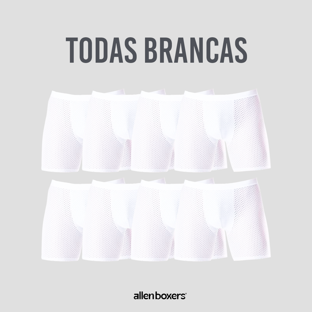 Cuecas Bamboo Wear Long Leg Respirável - Pague 4 Leve 8