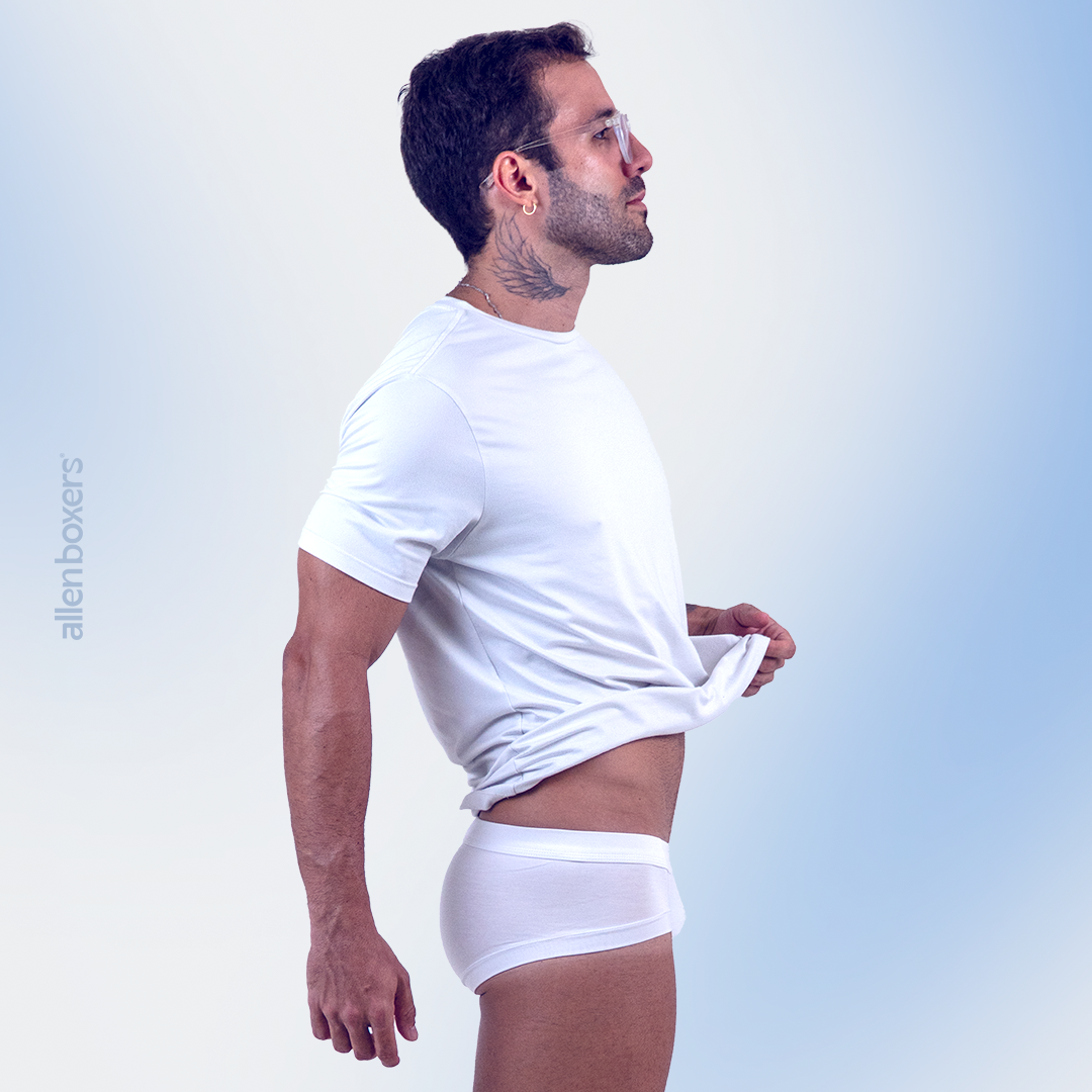 Cueca Slip Algodão Genuíno - Pague 3 e Leve 5