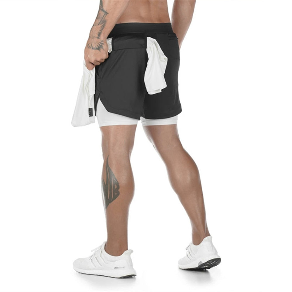 Shorts Masculino 2 Camadas - Compre 1 Leve 3