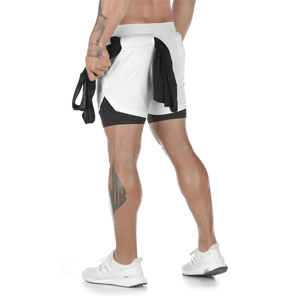 Shorts Masculino 2 Camadas - Compre 1 Leve 3