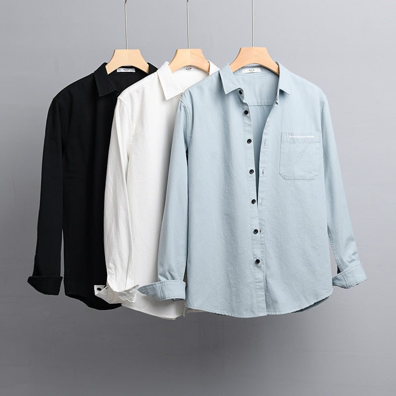 Camisa Longa de Botão Ravena