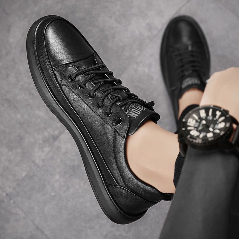 Sapatênis Masculino Casual de Couro
