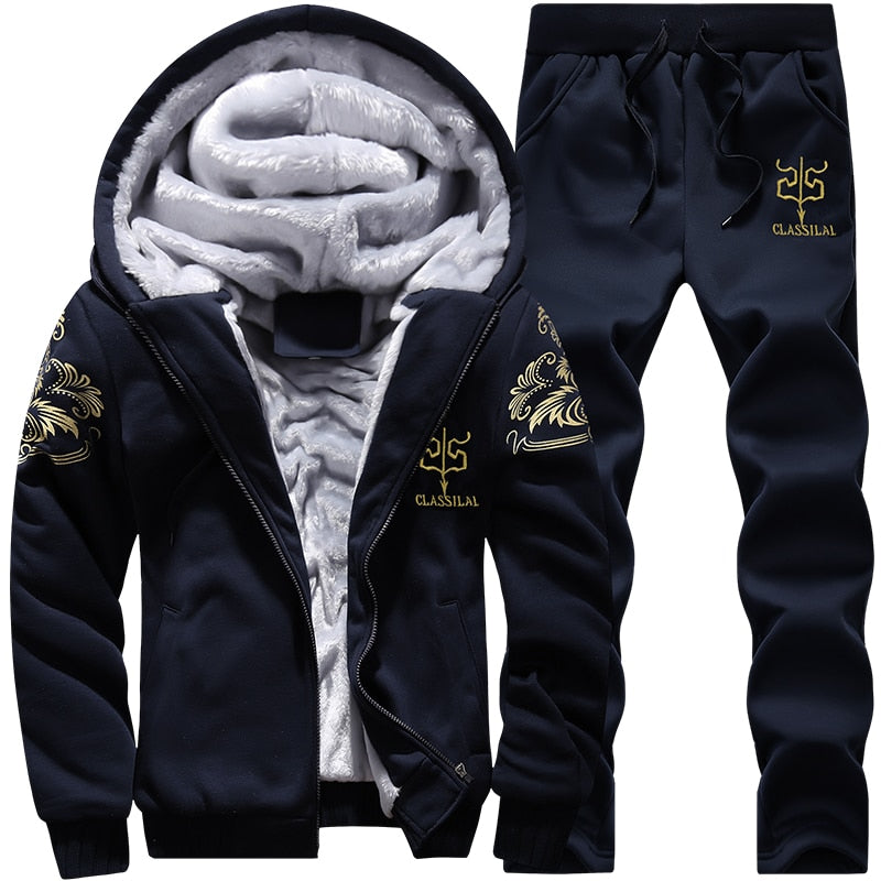 Conjunto Moletom Vintage com Capuz