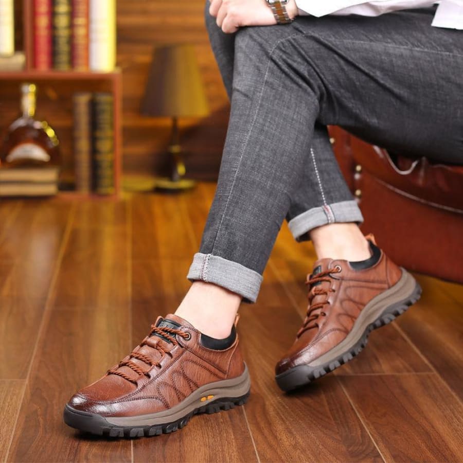 Tênis Masculino de Couro - Modern Man