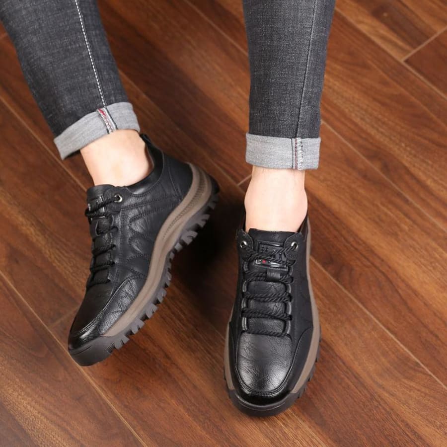 Tênis Masculino de Couro - Modern Man
