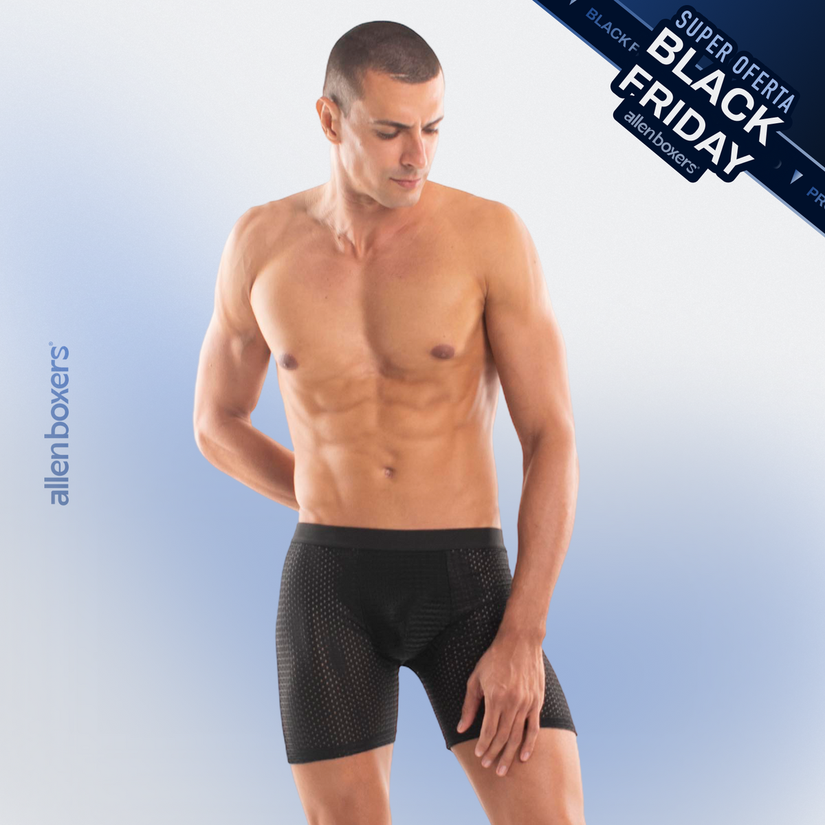 Kit Bamboo Respirável Premium 5 Long Leg + 5 Boxers