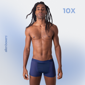 10 Cuecas Bamboo Wear + 8 Pares de Meias Respiráveis