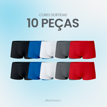 Kit Cuecas Bamboo Premium Respiráveis - Pague 5 Leve 10 Peças