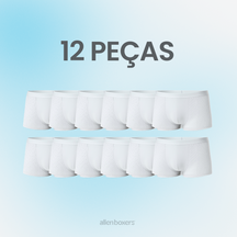 Kit Cuecas Bamboo Premium Respiráveis - Pague 6 Leve 12 Peças