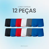 Kit Cuecas Bamboo Premium Respiráveis - Pague 6 Leve 12 Peças