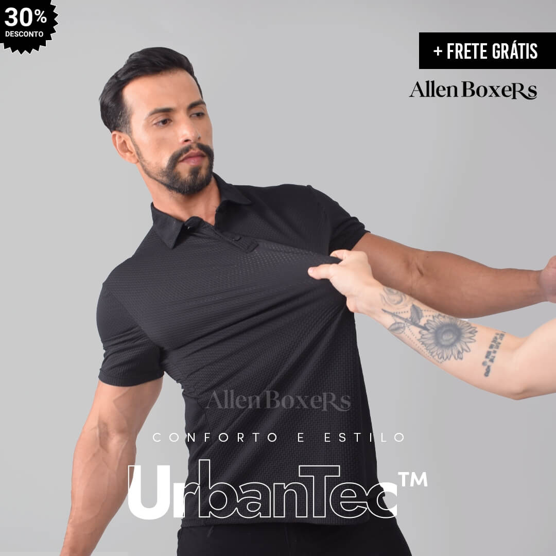 Camisa Polo Premium - UrbanTec™ [ Frete Grátis + Brinde ]