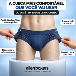 Cueca Bamboo Wear Slip - Leve 10 e Pague 5 Peças