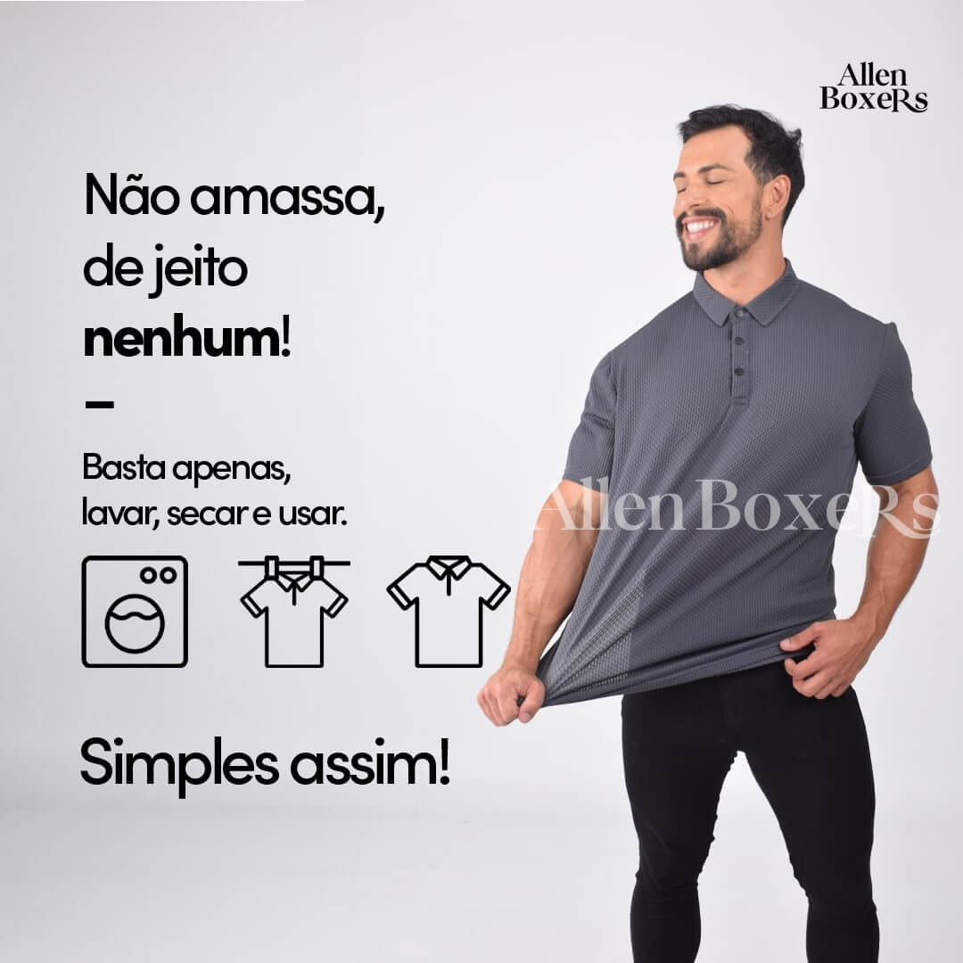 Camisa Polo Premium - UrbanTec™ [Compre 1 & Leve 2]