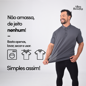 Camisa Polo Premium - UrbanTec™ [ Frete Grátis + Brinde ]