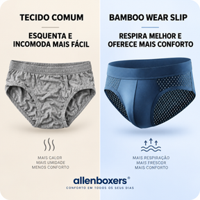 Cueca Bamboo Wear Slip - Leve 10 e Pague 5 Peças