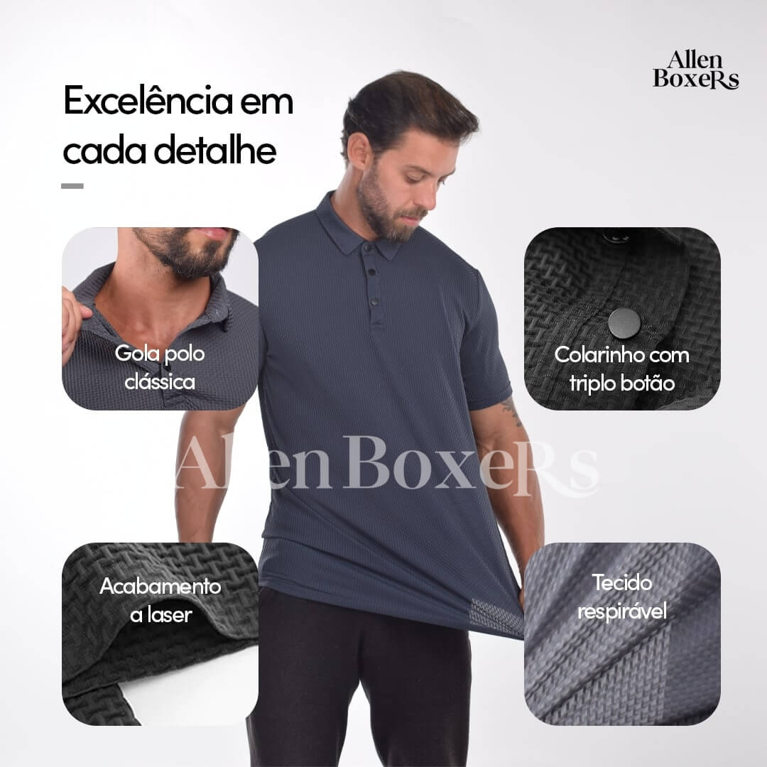 Camisa Polo Premium - UrbanTec™ [Compre 1 & Leve 2]