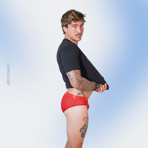 Cueca Slip de Seda de Gelo - Pague 3 Leve 6 Peças