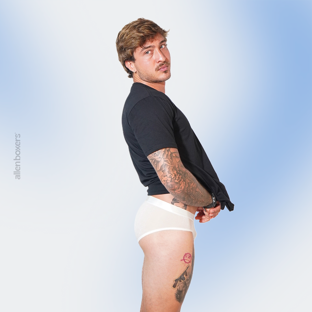 Cueca Slip de Seda de Gelo - Pague 3 Leve 6 Peças