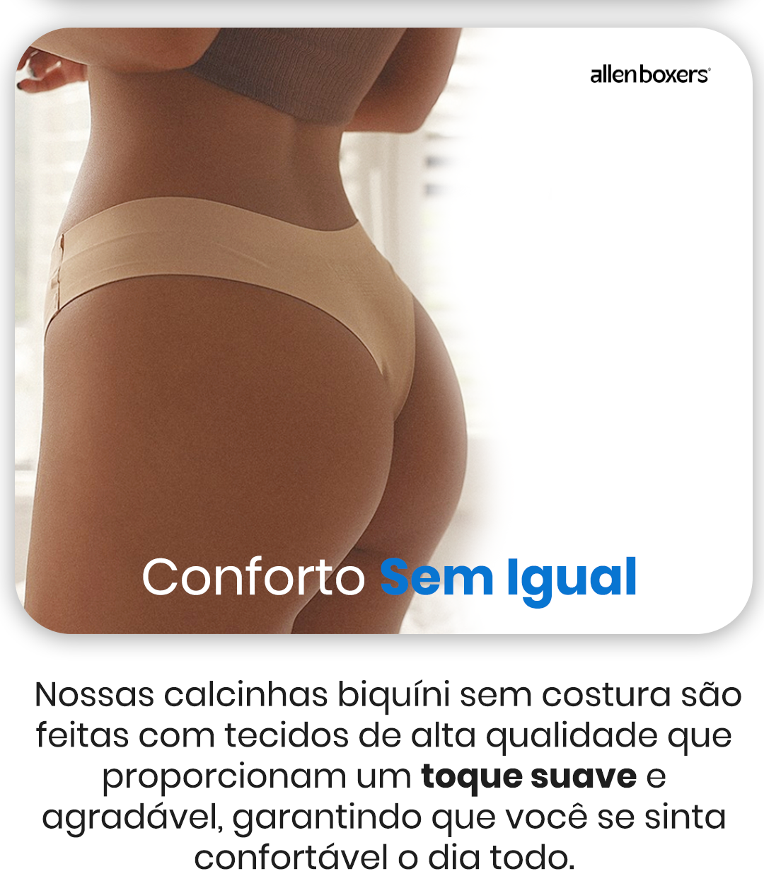 Calcinhas Respirável Sem Costura - PAGUE 5 LEVE 10 PEÇAS