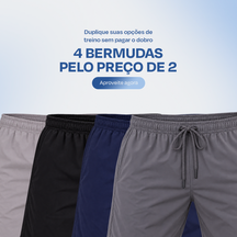 Shorts Active Tech - Pague 2 e Leve 4 Peças