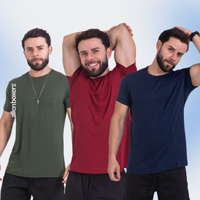 Camiseta Tech Premium AllenBoxers - Leve 3 peças